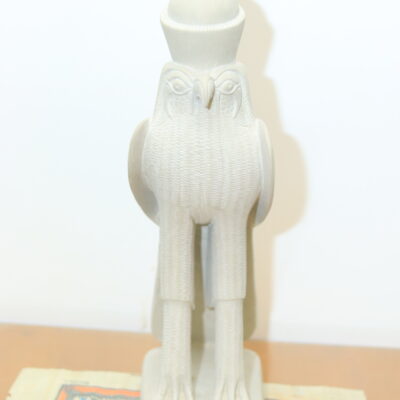 IMG_0473 Hand-Carved Stone Statue - The Falcon God Horus