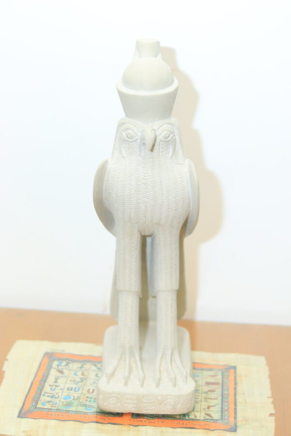 IMG_0473 Hand-Carved Stone Statue - The Falcon God Horus