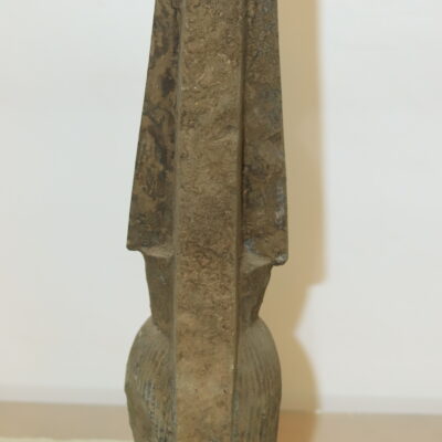 Hand-Carved Stone Statue of the God Bes