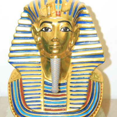 Hand-Painted Mask of Tutankhamun - Golden Pharaoh Replica