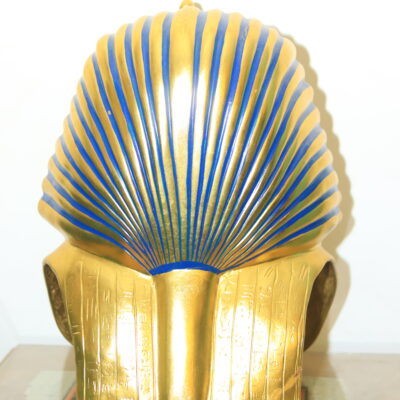Hand-Painted Mask of Tutankhamun - Golden Pharaoh Replica