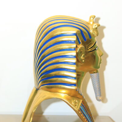 Hand-Painted Mask of Tutankhamun - Golden Pharaoh Replica