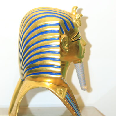 Hand-Painted Mask of Tutankhamun - Golden Pharaoh Replica
