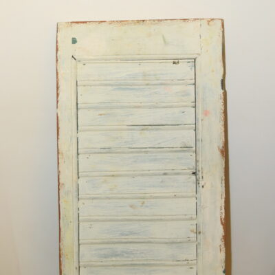 "Shutter Queen" - Hand-Painted Tutankhamun Art on Reclaimed Wood